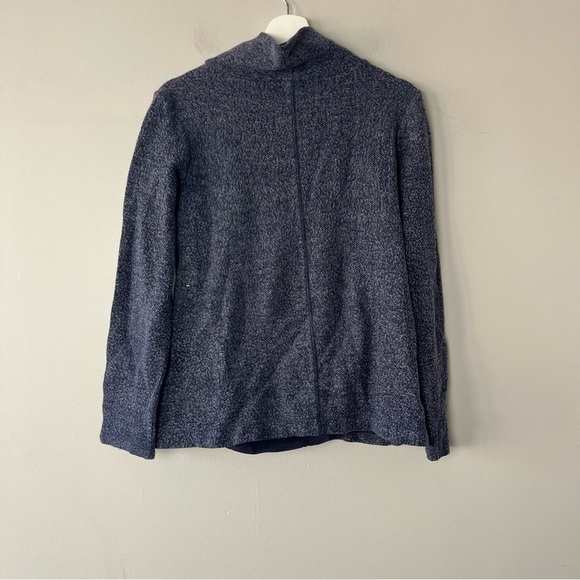 J. Crew Wool Blend Cowl Neck Front Pocket Sweater Small - Picture 2 of 8